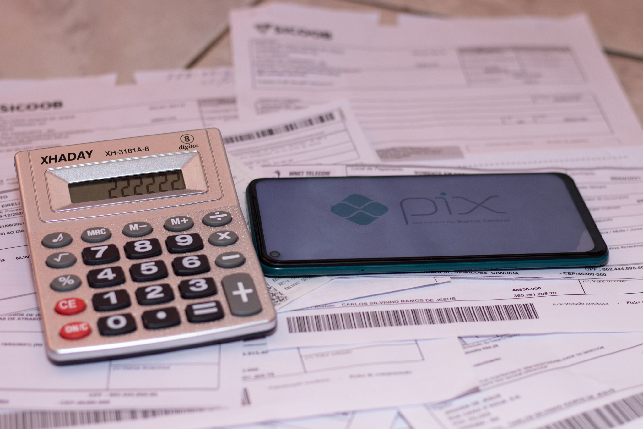 recibos automáticos via Pix caos financeiro