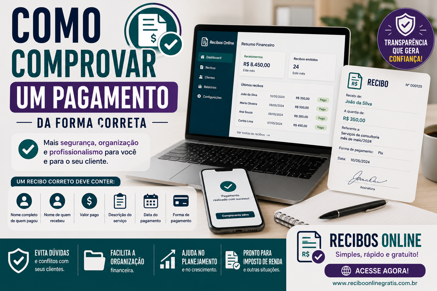 recibos online