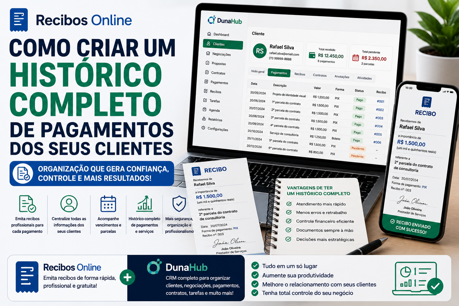 recibos online histórico
